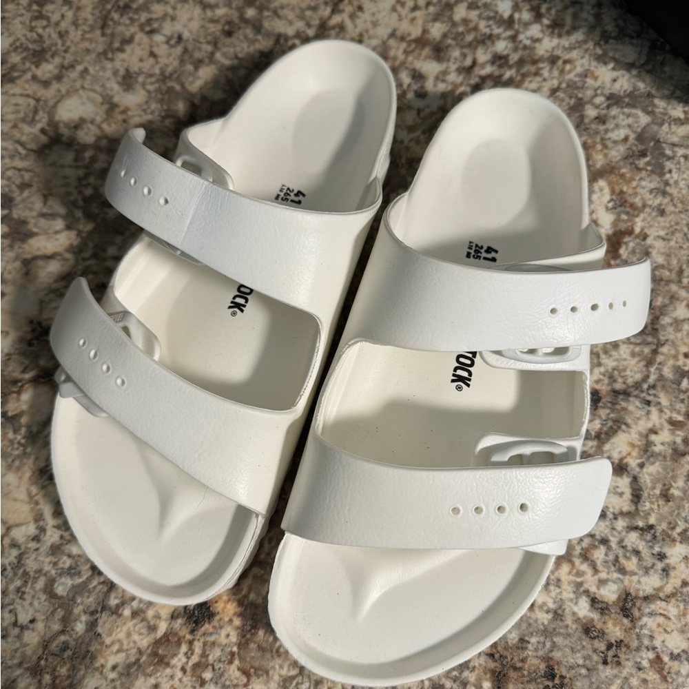 Birkenstock White Sandals